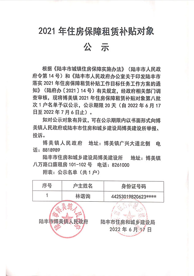 2021的住房保障租賃補(bǔ)貼對象公示（博美1戶）.png